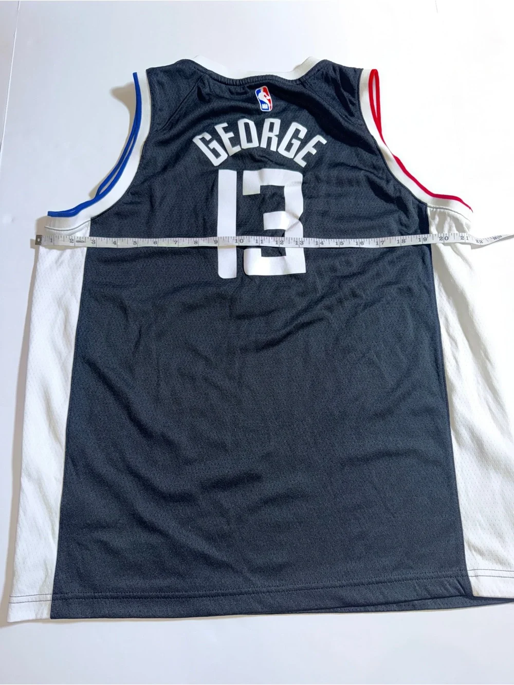 Paul George Nike Black Dri-FIT NBA Jersey